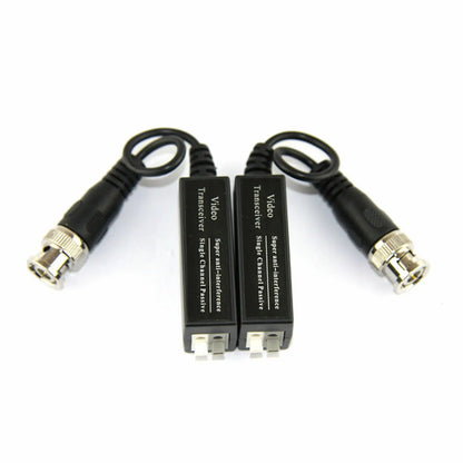 CCTV Video Balun BNC to CAT5 CAT6 UTP for HD TVI AHD CVI Camera 1 Set