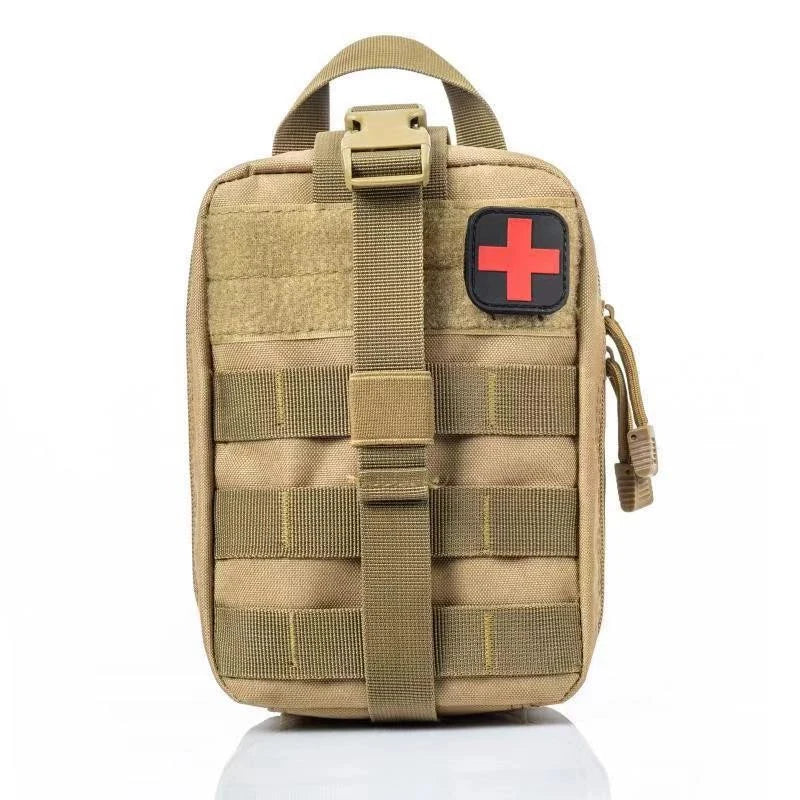 1pc EMT Pouch, Rip Away Molle Medical Pouches  Tear-Away First Aid Kit Emergency Survival Bag for Travel Outdoor Hiking