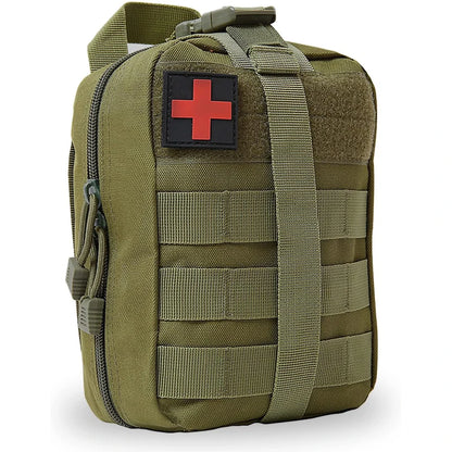 1pc EMT Pouch, Rip Away Molle Medical Pouches  Tear-Away First Aid Kit Emergency Survival Bag for Travel Outdoor Hiking